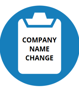 COMPANY NAME CHANGE