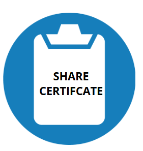 SHARE CERTIFCATE