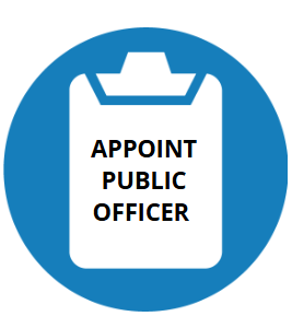 APPOINT PUBLIC OFFICER